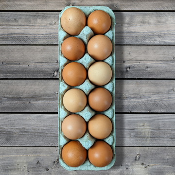 Organic-Fed, Free-Range Eggs (Brown Creek Farm)